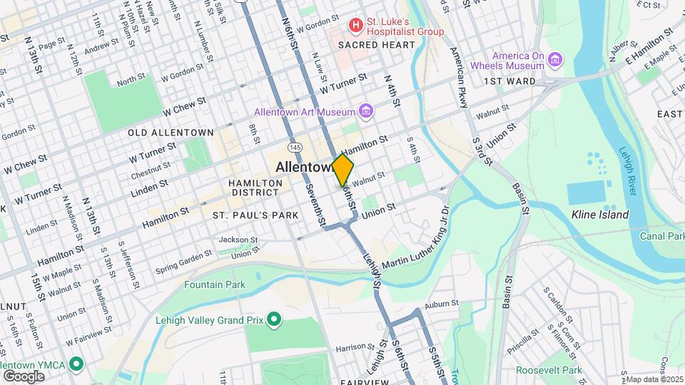 608 Walnut St Map and Location Details