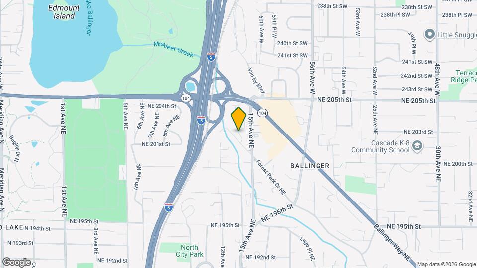 Shoreline Condo Map and Location Details