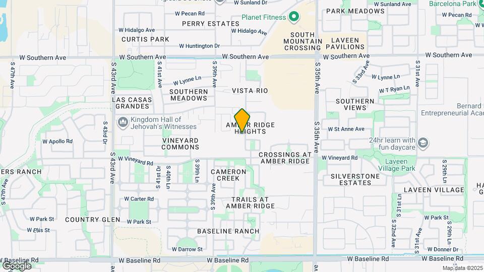 6616 S 37th Ln Map and Location Details