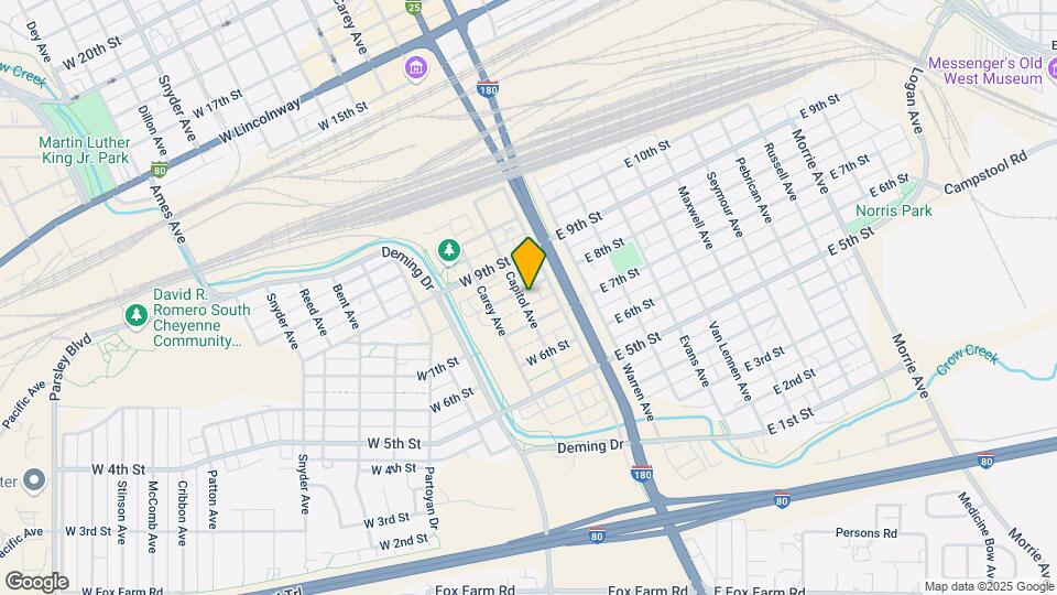 121 west 8th Street, Unit # Basement Map and Location Details