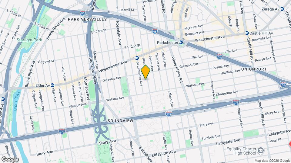 1141 Beach Ave Map and Location Details