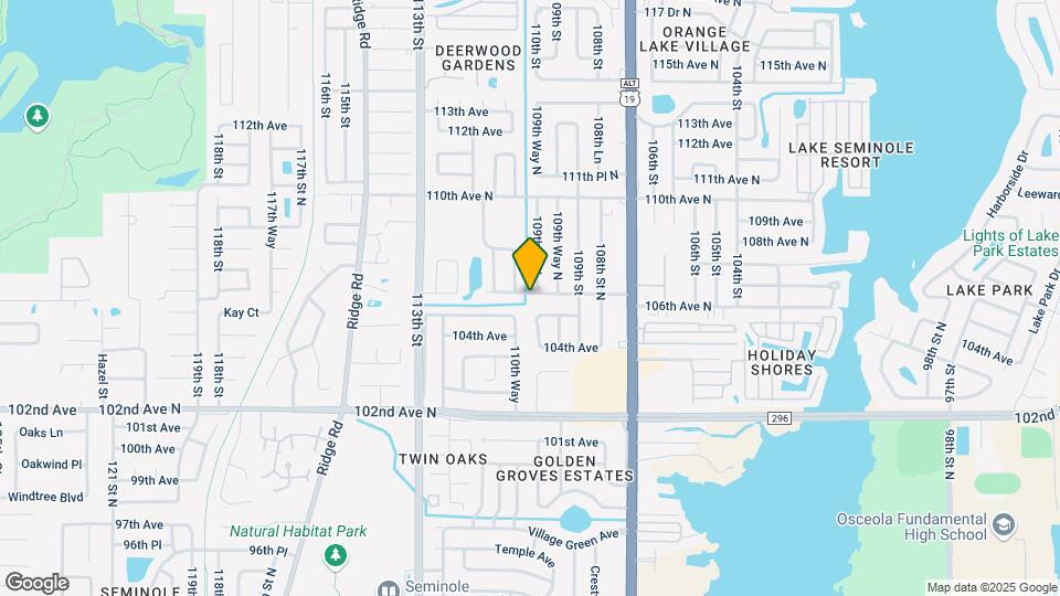 10996 106th Ave N Map and Location Details