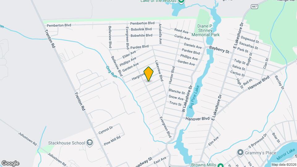150 Orange Ave Map and Location Details