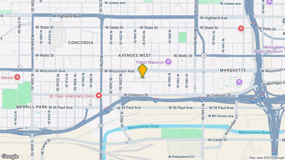 617 N 23rd St - 28 Units Map and Location Details