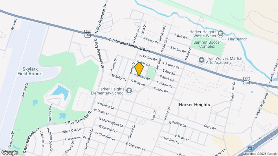 116 W Stacie Rd Map and Location Details