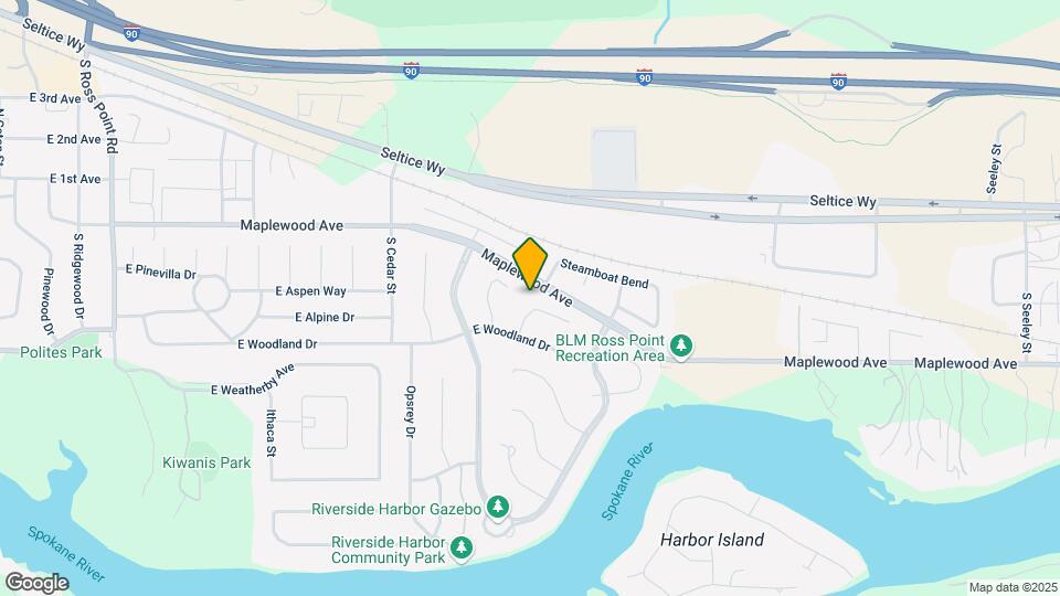 201 S Riverwood Ct Map and Location Details