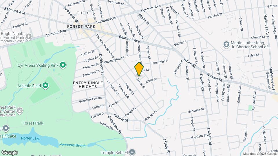 109 Carver St Map and Location Details