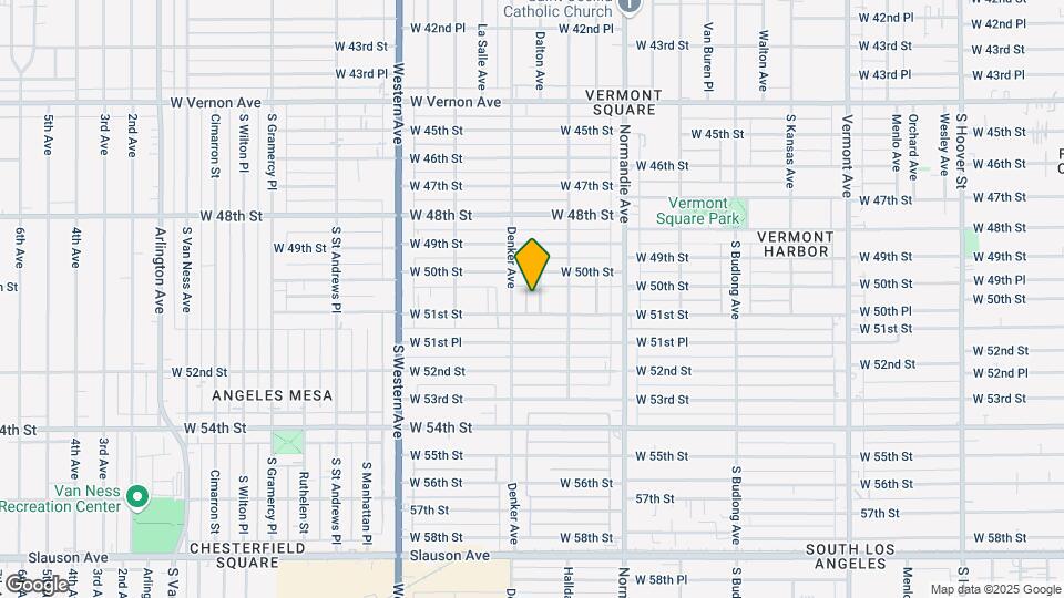 5027 Dalton Ave Map and Location Details