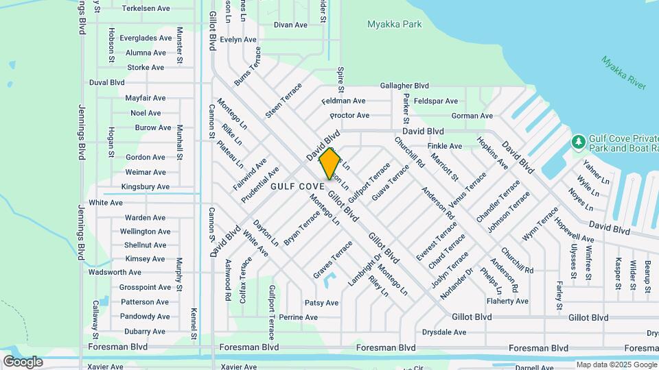 5296 Gillot Blvd Map and Location Details