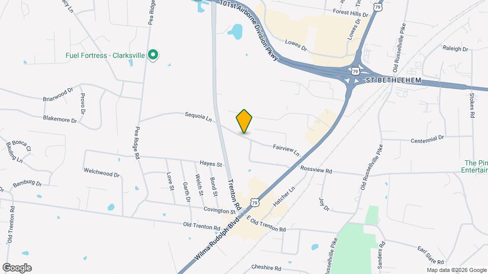 246 Fairview Ln Map and Location Details