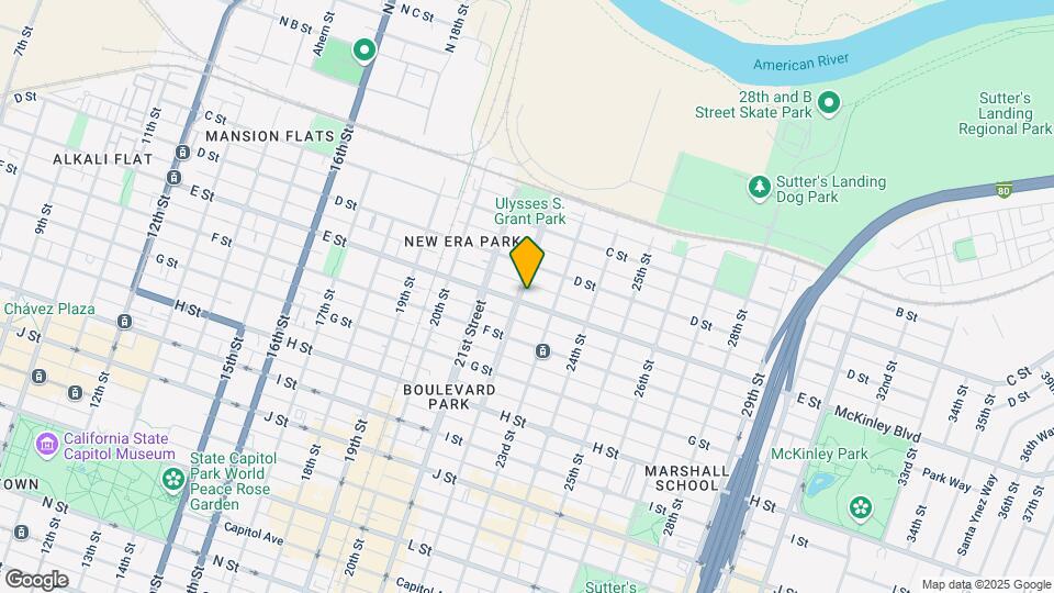 425 22nd St Mapa y Detalles de la Ubicación