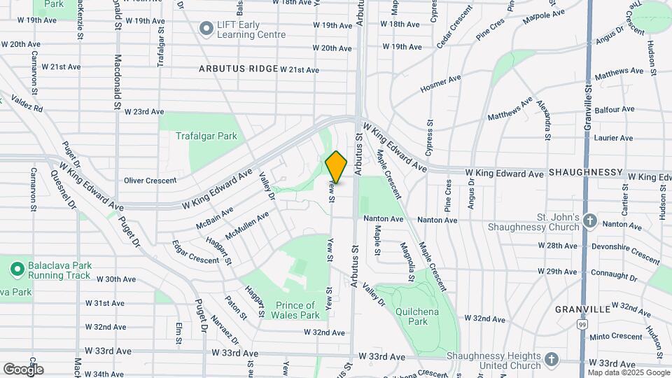 Arbutus Residences Map and Location Details