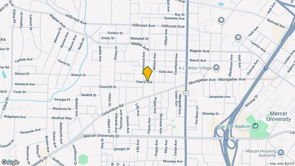 2778 Cherry Ave Map and Location Details