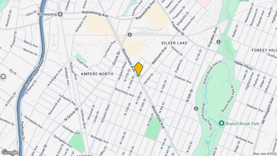 21 Bloomfield Ave Map and Location Details