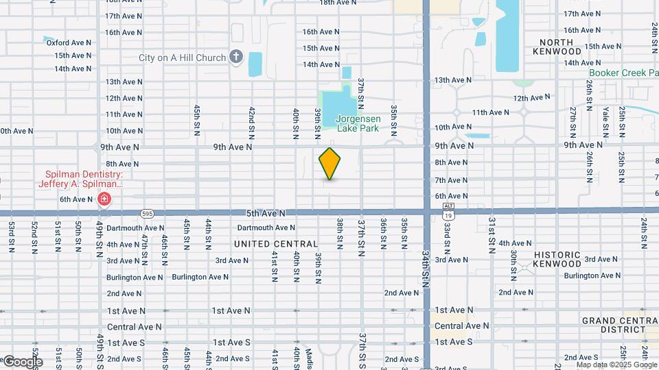 3860 7th Ave N Map and Location Details