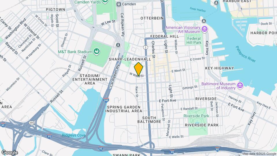 81 W West St Mapa y Detalles de la Ubicación