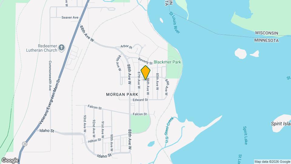 1021 86th Ave W Map and Location Details