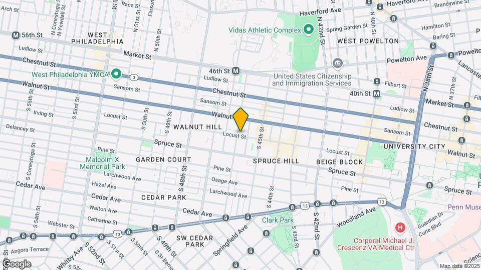 231-233 S 46th St Map and Location Details