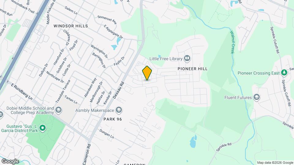 1709 Arborside Dr Map and Location Details