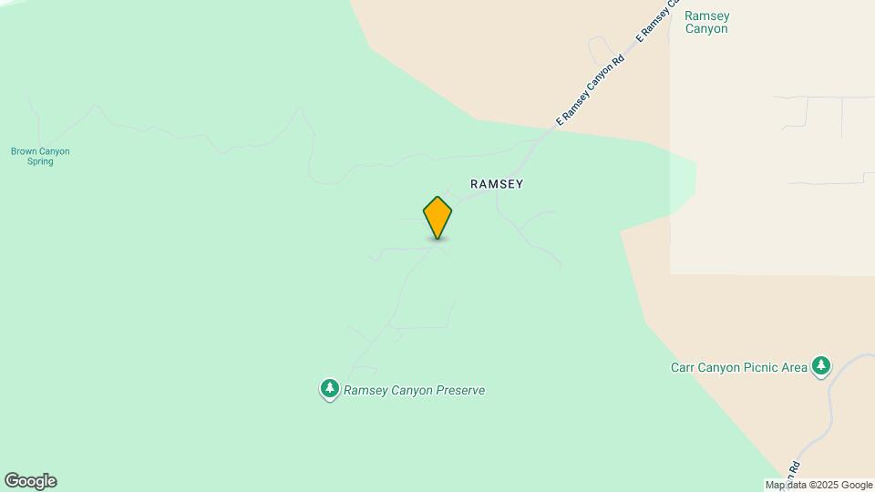100 E Ramsey Canyon Rd Map and Location Details