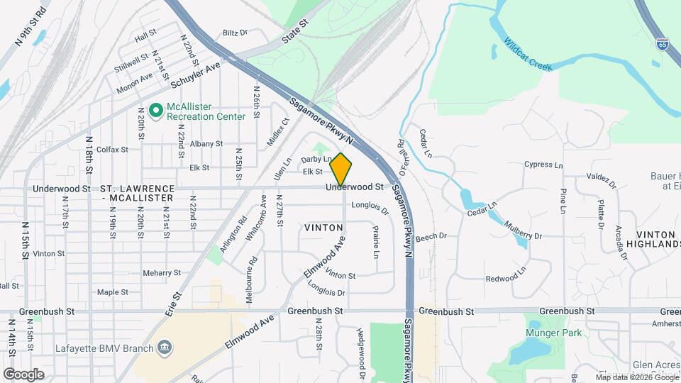 3310 Elmwood Ave Map and Location Details