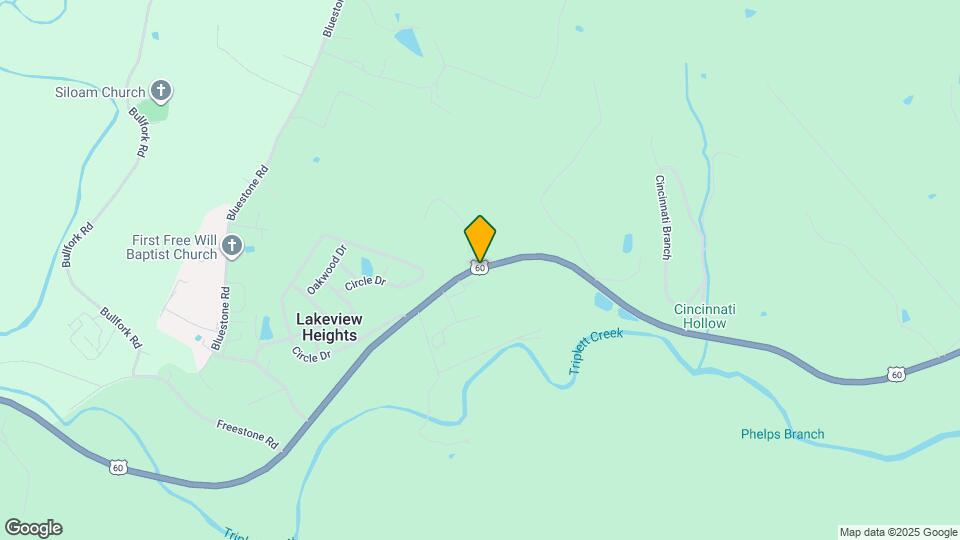 4617 US-60 Map and Location Details