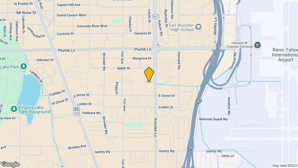2245 Kietzke Ln-Unit -A Map and Location Details
