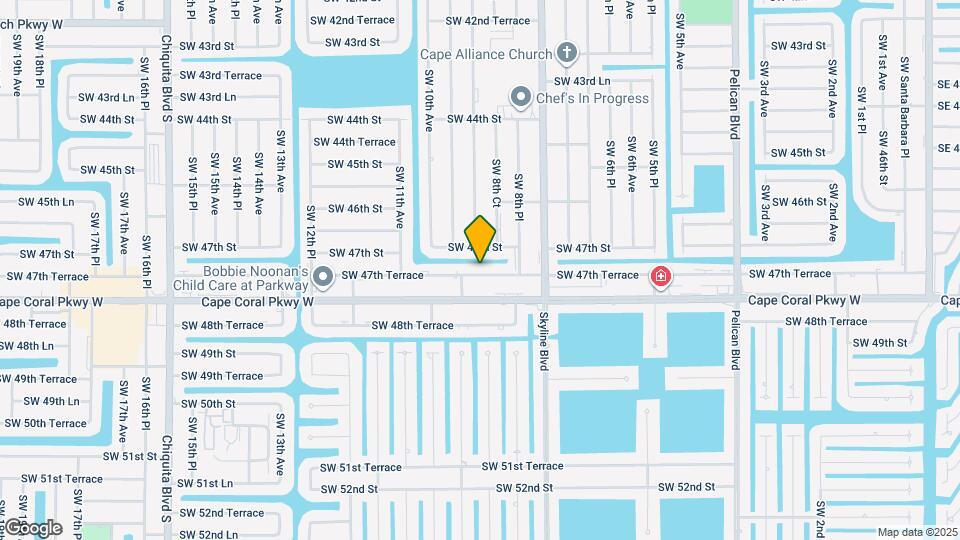 841 SW 47th Ter, Unit Palm Breeze Map and Location Details