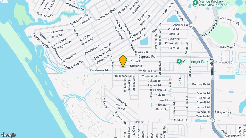 972 Ponderosa Rd Map and Location Details