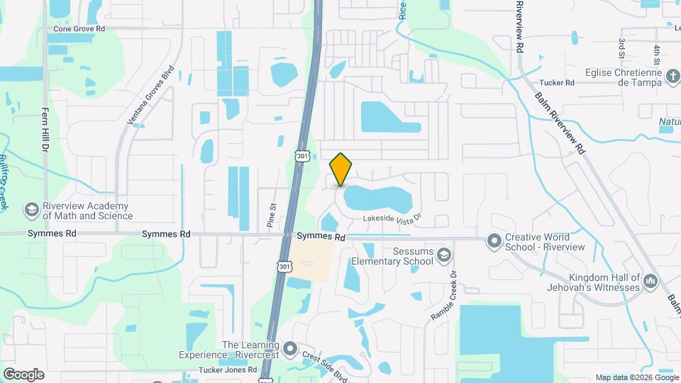 10710 Lakeside Vista Dr Map and Location Details