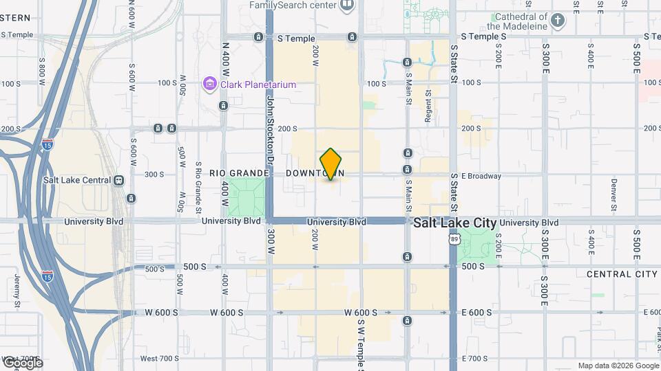 159 W Broadway Map and Location Details