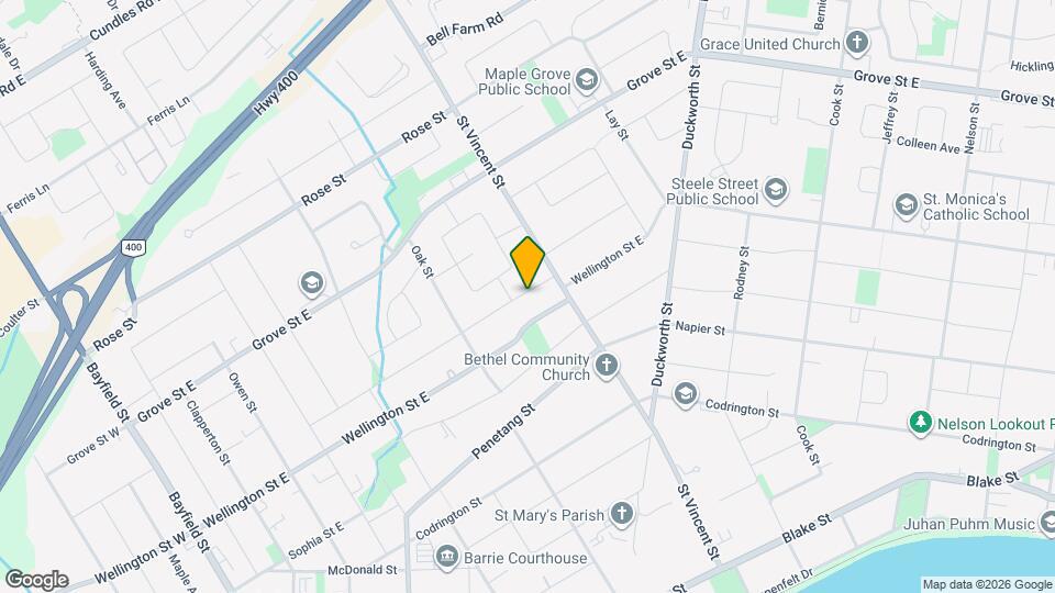 155 Gunn St Map and Location Details