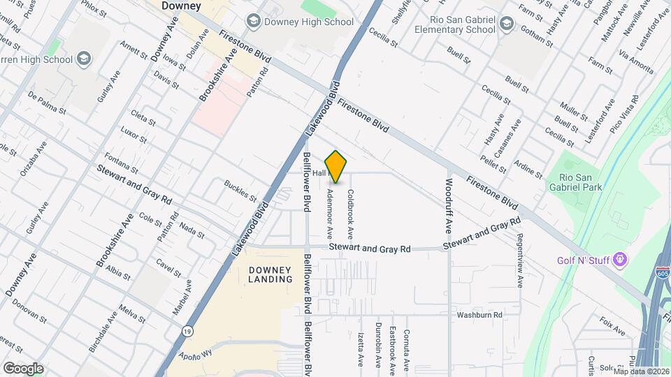 11622 Adenmoor Ave Mapa y Detalles de la Ubicación