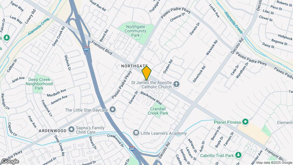 34643 Fremont Blvd Mapa y Detalles de la Ubicación