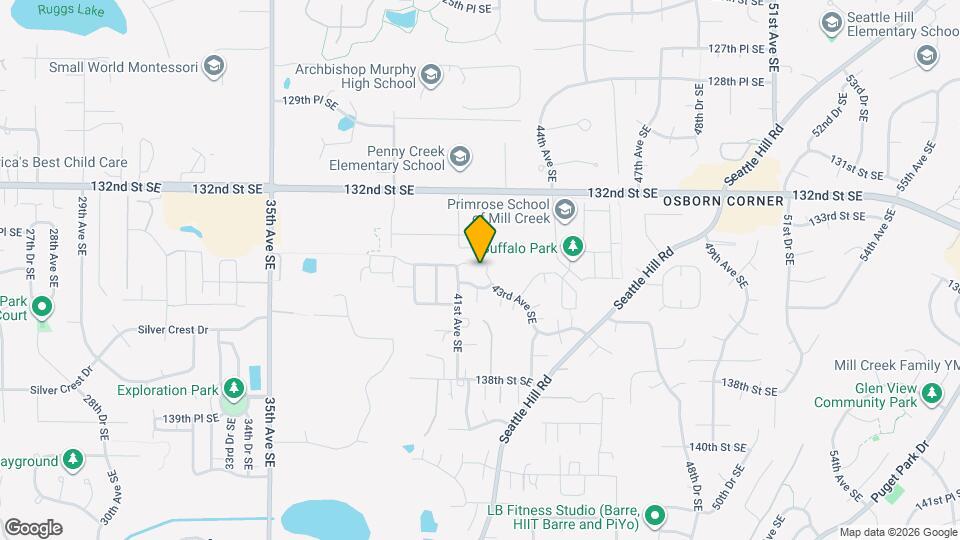 13418 43rd Ave SE Map and Location Details