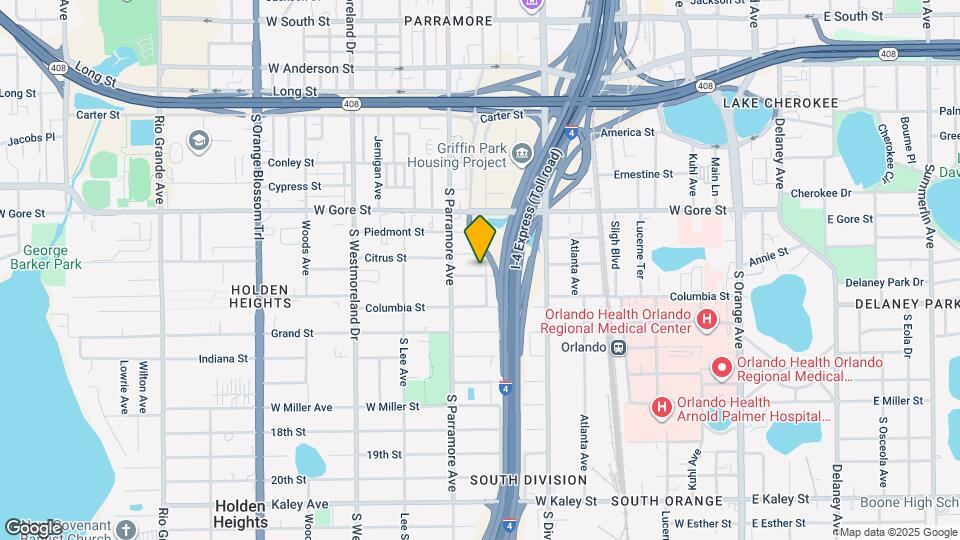 1040 Avondale Ave Map and Location Details