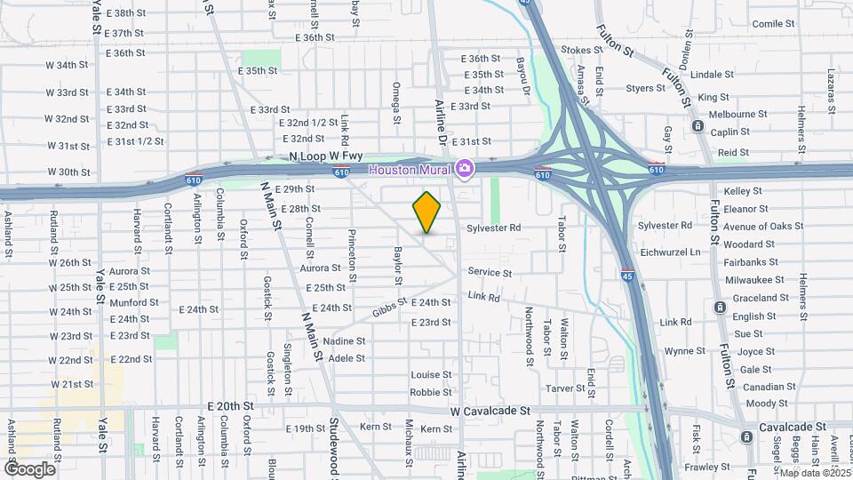 1200 E 26th St, Unit 1 Map and Location Details