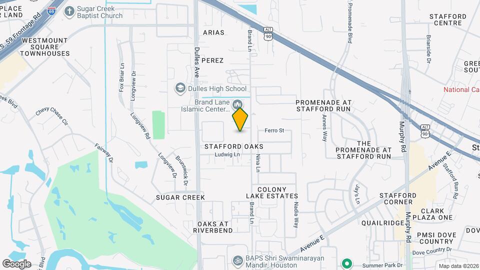 703 Sonfield Dr Map and Location Details