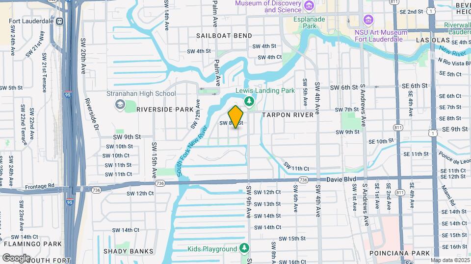 819 SW 9th Terrace Map and Location Details
