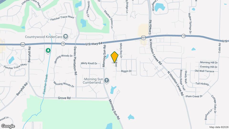 2781 Java Dr Map and Location Details