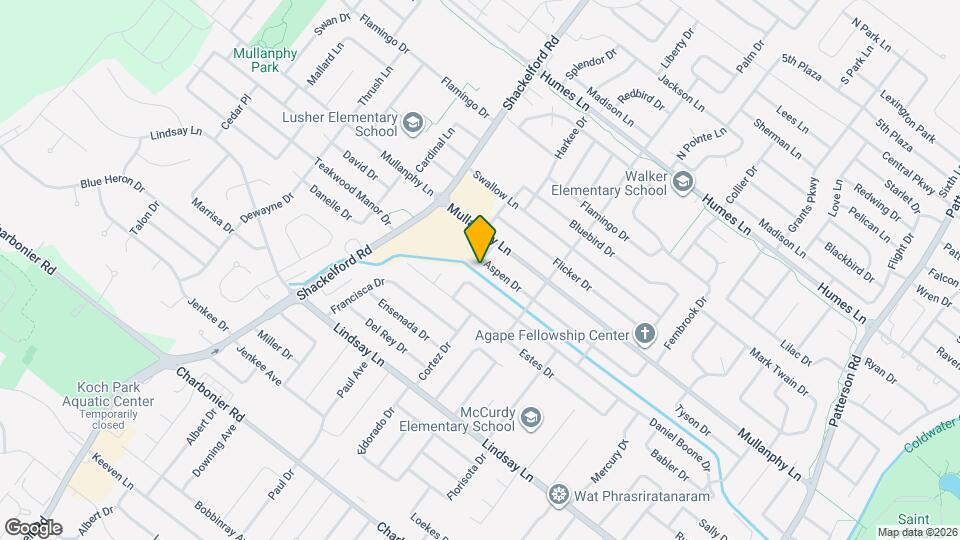 1540 Aspen Dr Map and Location Details