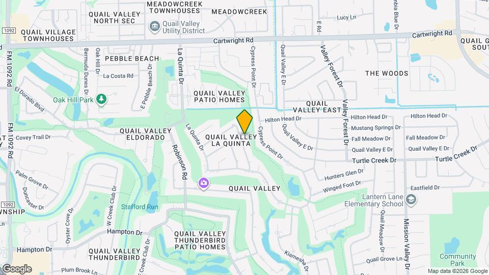 3123 Bonney Briar Dr Map and Location Details