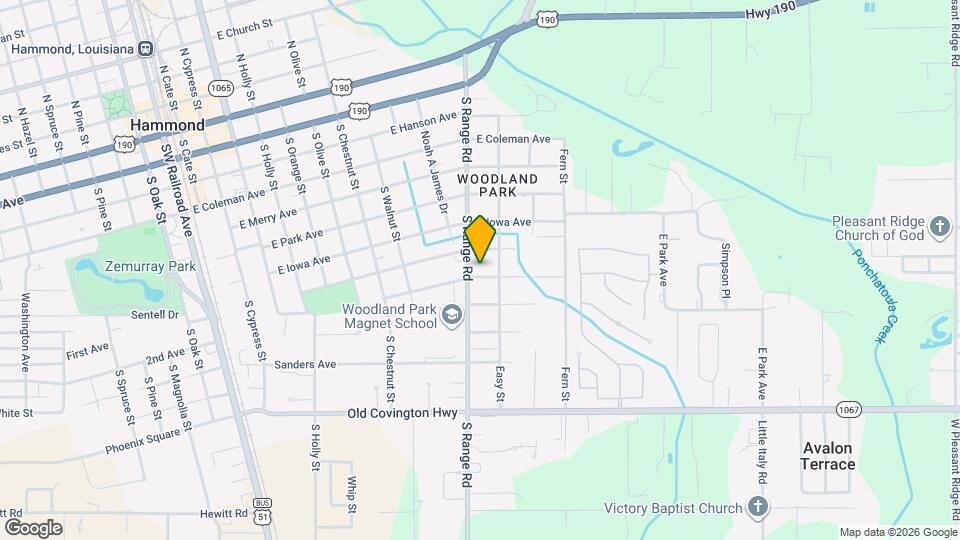 17019 E Louisiana Ave Map and Location Details