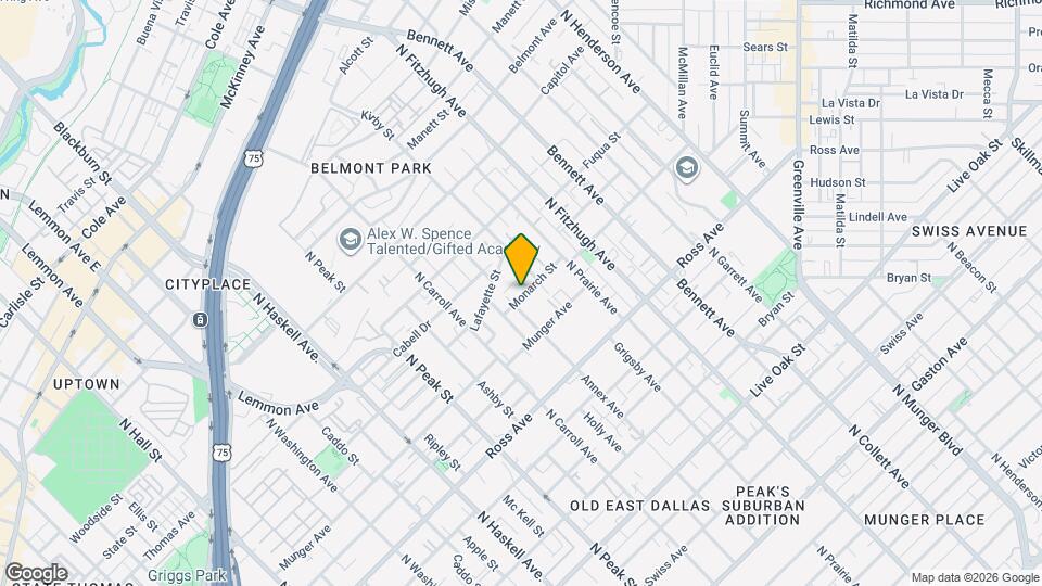 Monarch Villas Apartments Mapa y Detalles de la Ubicación