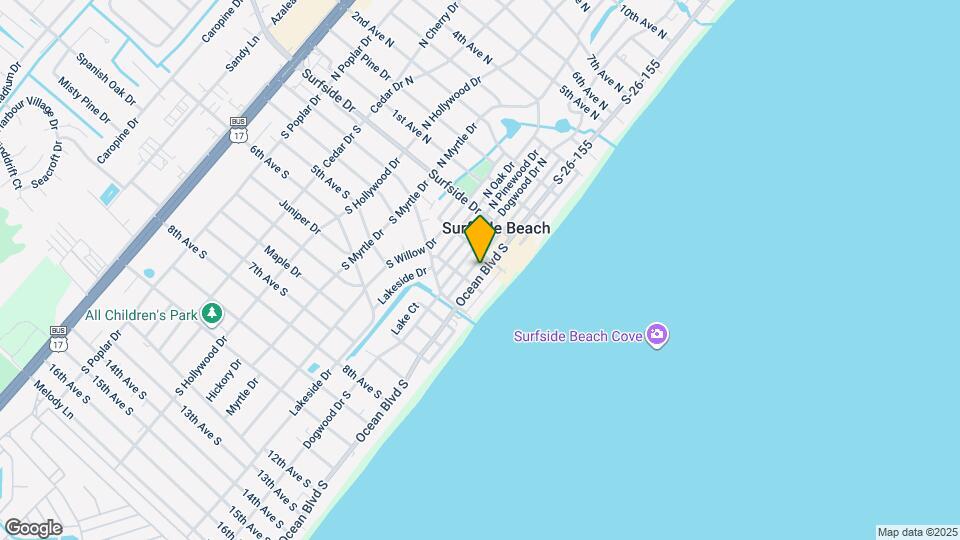 113A S Yaupon Dr Map and Location Details