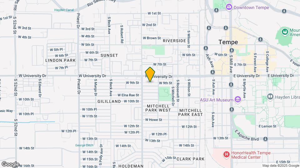 824 W 9th St Mapa y Detalles de la Ubicación