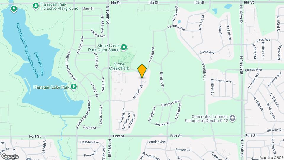 5911 N 166th St Mapa y Detalles de la Ubicación