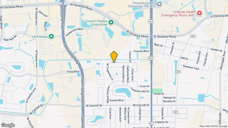 650 W Tropicana Ct Map and Location Details