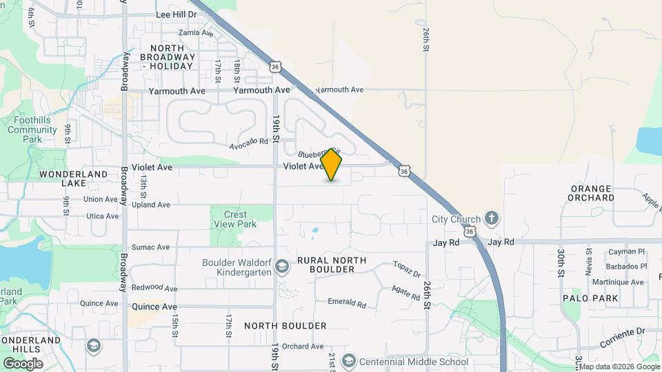 2155 Vine Ave Map and Location Details