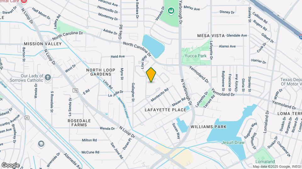 Cien Palmas Apartments Mapa y Detalles de la Ubicación